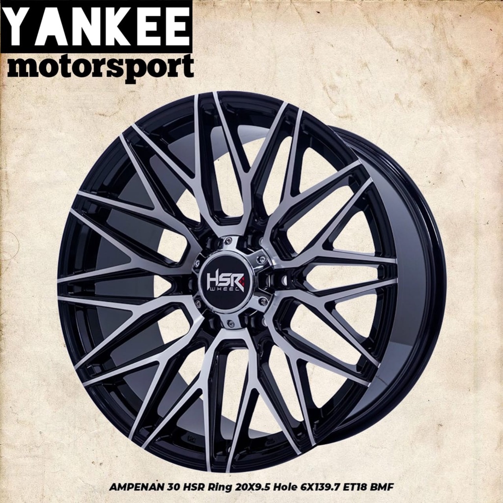 Velg Mobil Fortuner Ring 20 HSR AMPENA