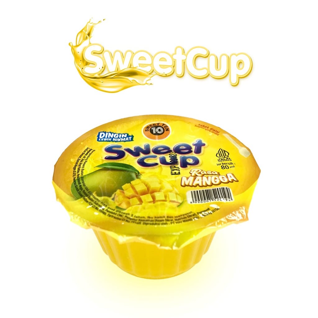 [COD] Sweet Ten Ice / Ice Cup / Es Berperisa Buah-Buahan 80ml x 8 pcs