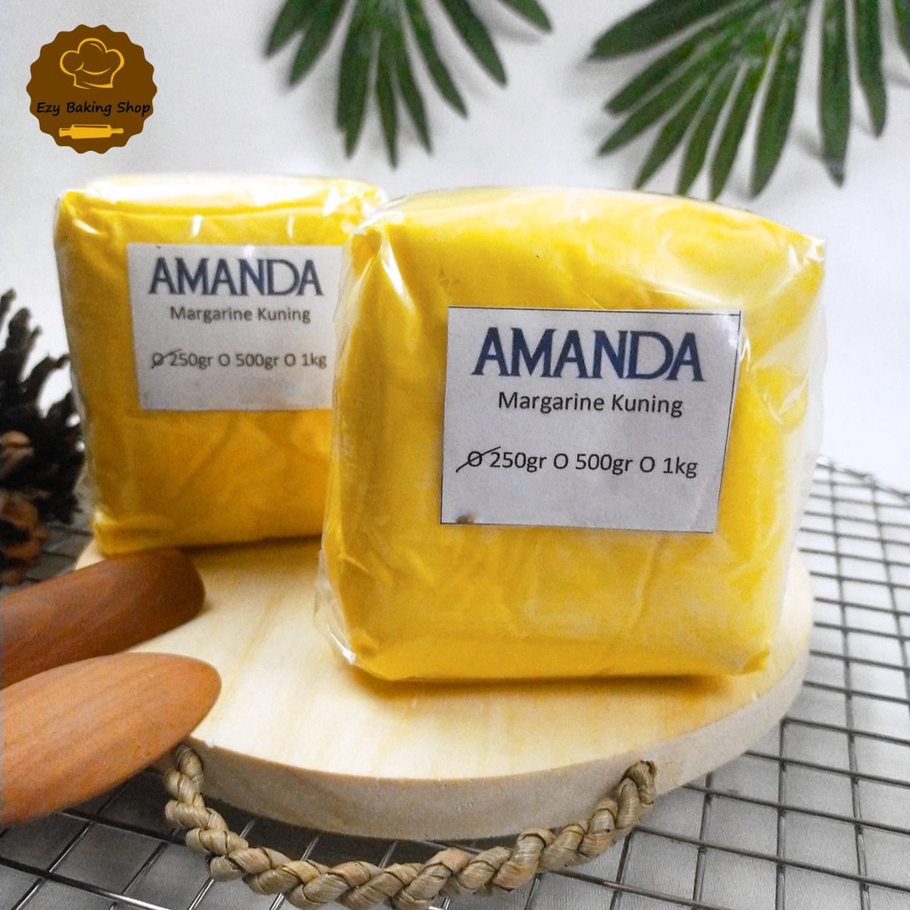 Mentega Amanda Kuning 250gr [REPACK] - Margarine Serbaguna