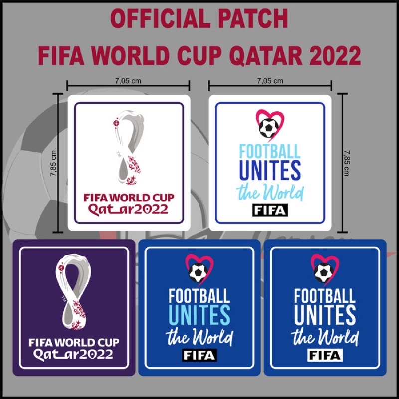 PATCH OFFICIAL FIFA WORLD CUP QATAR 2022