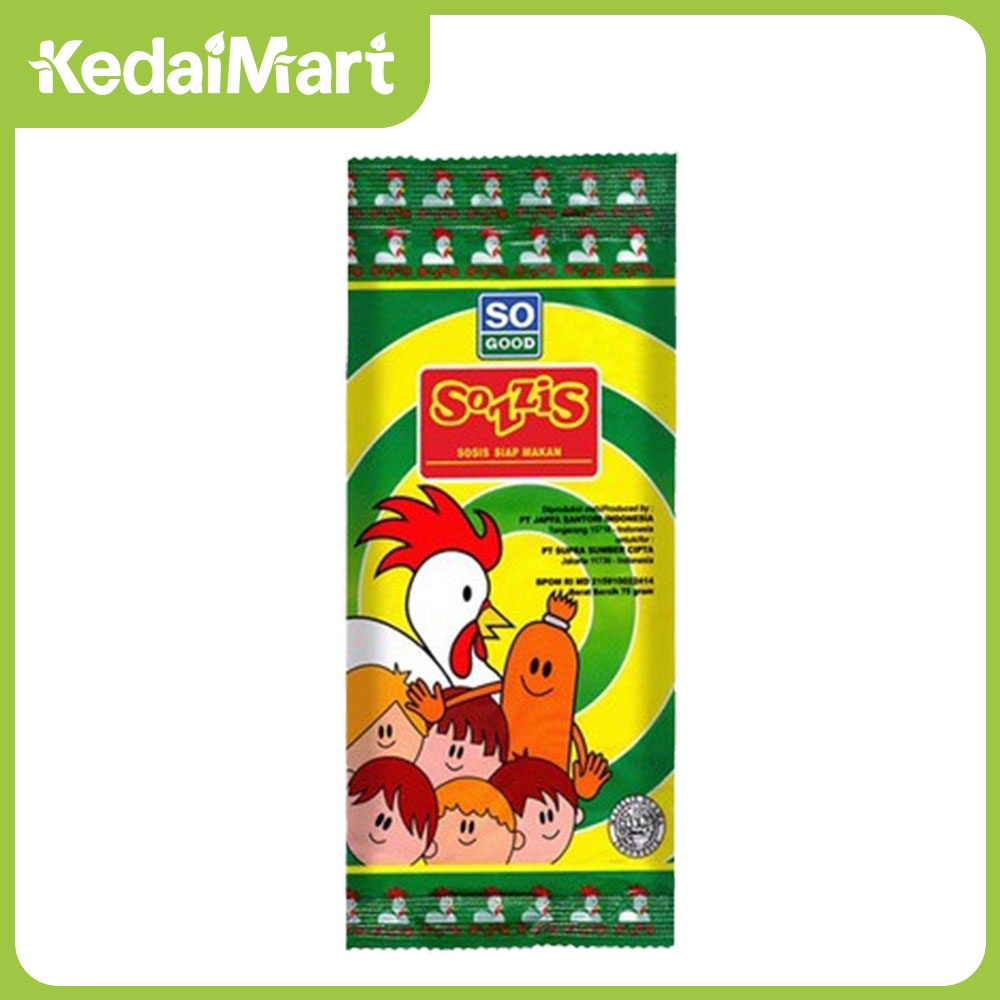

Sozzis Sosis Ayam Siap Makan 75 Gram