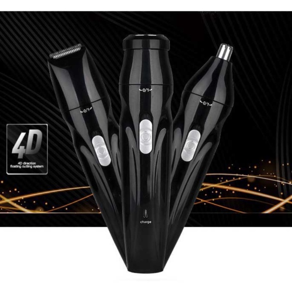 

Dijual FEELRIP 3 in 1 Alat Cukur Elektrik Jenggot Rambut Bulu Hidung - Black Berkualitas