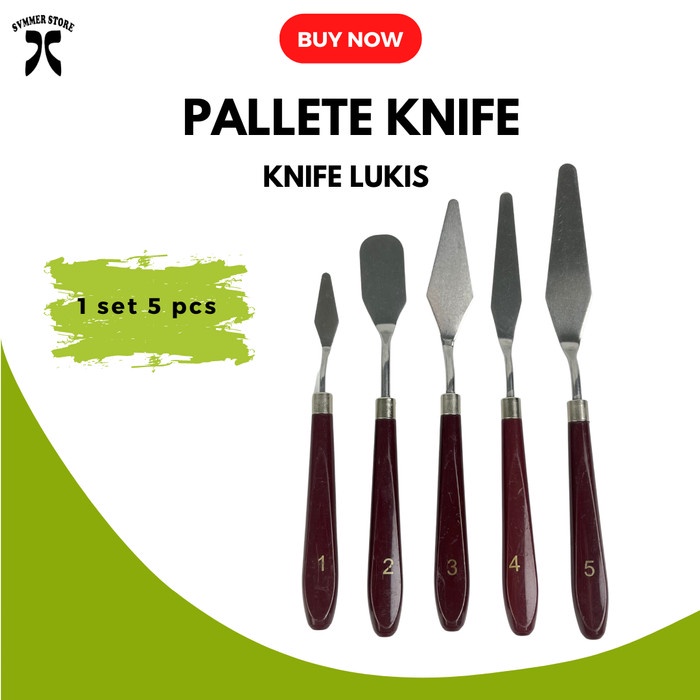 

Art Pallete Knife Set/ Knife Lukis/ Painting Knife