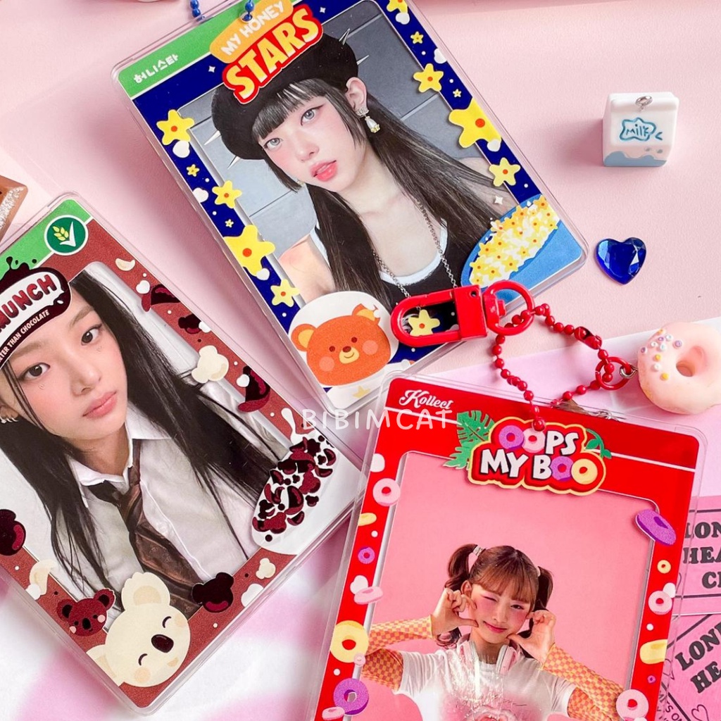 

Cereal Killer Acrylic Kpop Photocard Card Holder / PC Frame by Bibimcat