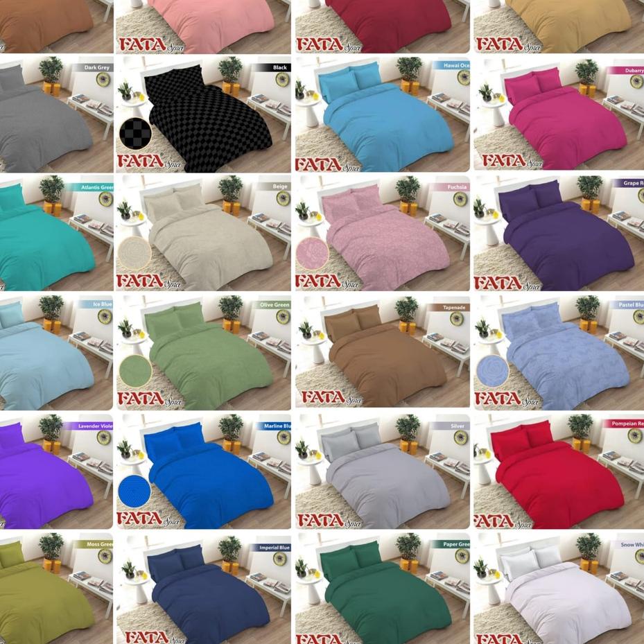 Terbagus.. GROSIR BEDCOVER TANPA SPREI FATA SINGLE SIZE