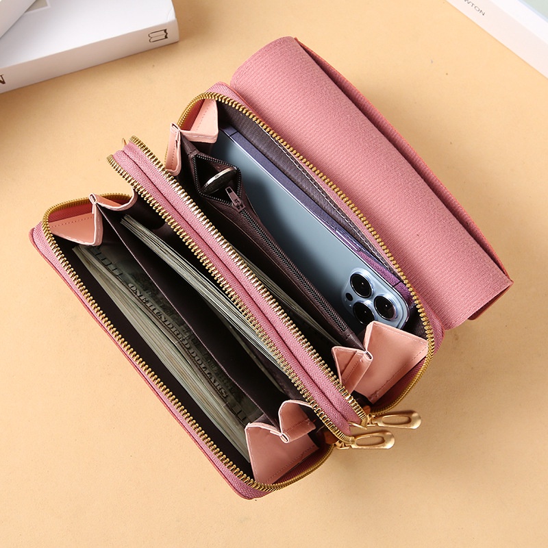 AND / COD / Dompet Wanita Panjang Dompet Panjang Wanita Import Dompet Tali Perempuan Murah Dompet Jalan Cewek Fashion Casual D68