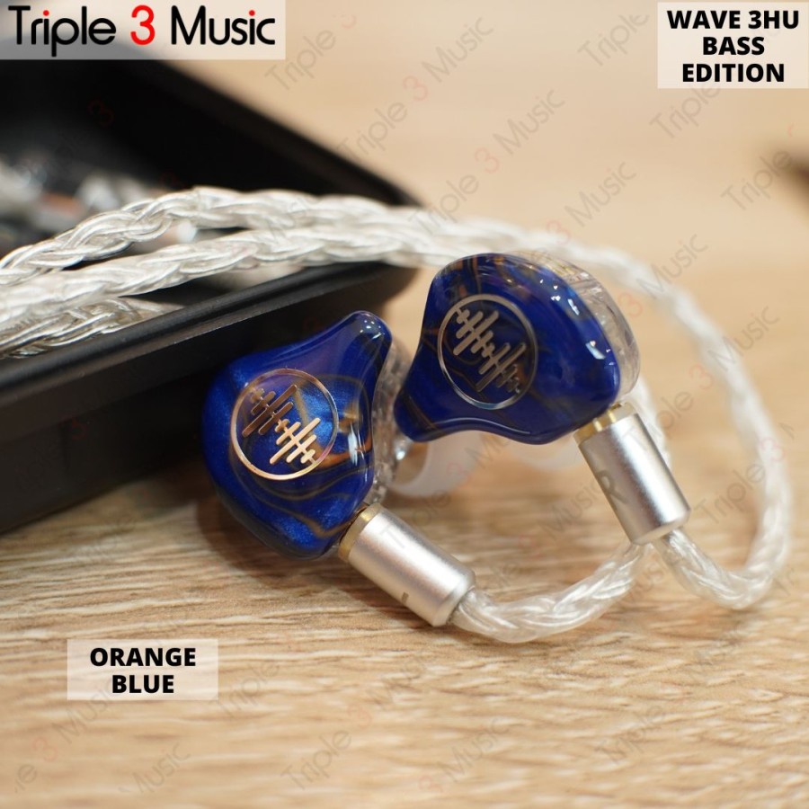 Wave IEM Wave 3HU BASS edition in ear monitor panggung triple driver