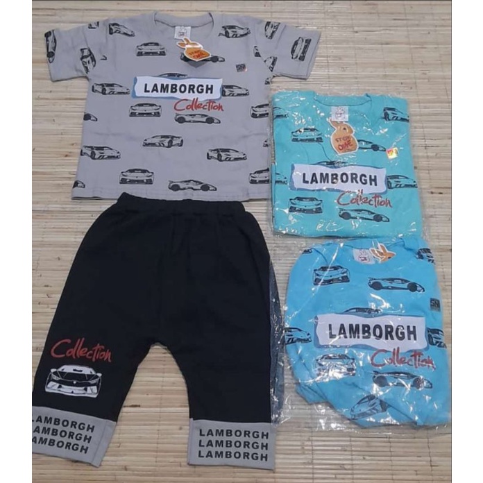 setelan anak import bahan lembut Step One usia -+ 6-18 bulan