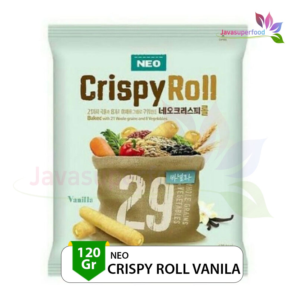 

[PRODUK DISKON] Neo Crispy Roll Vanilla 80gr - Korea Healthy Snack