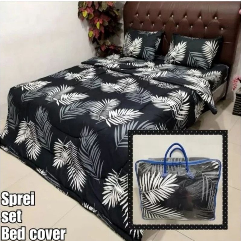 BEDCOVER SPREI UKURAN 180X200 HALUS MURAH