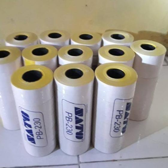 

Baru LABEL SATO PB230 / PRICE LABEL SATO PB230 / ISI LABEL SATO PB230 ✔