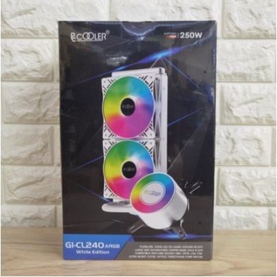 PCCOOLER GI-CL240 ARGB WHITE LIQUID CPU COOLER WHITE