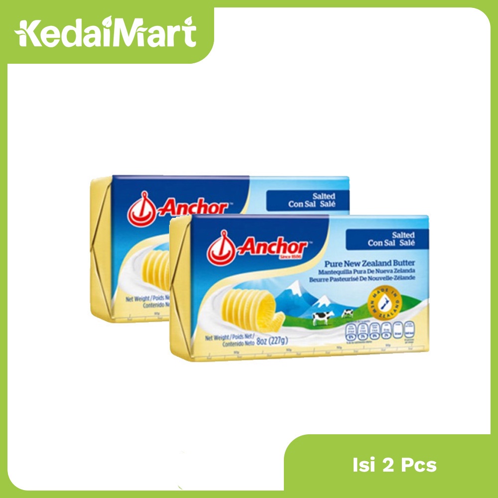 

Anchor Salted Butter 2 x 227 Gram