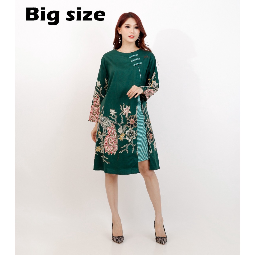 Dress Big size wanita jumbo 493 Mrs1