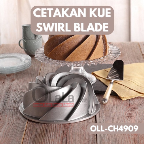 LOYANG KUE CETAKAN KUE PUDING BOLU TM-CH4908 / TM-CH4909