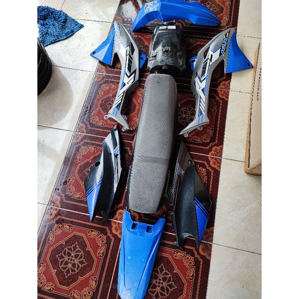 PROMO READY STOK COVER COFER COVER SET COVER BODY SET KAWASAKI KLX150 KLX 150 KLX BF ORI ASLI ORIGIN
