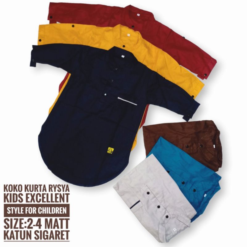 Koko Kurta Anak Rysya Kids Size : 2-4