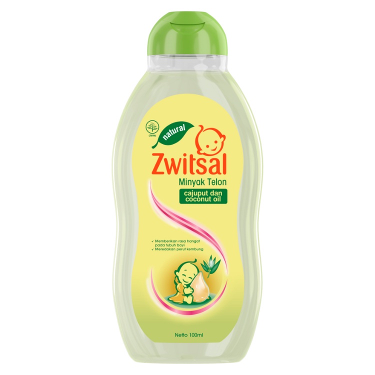 Zwitsal Baby Natural Minyak Telon 100ml 100 ml 60ml 60 ml / Minyak Telon Plus 100ml 100 ml