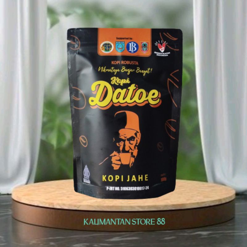 

Kopi Datoe Rasa Jahe Kopi Khas Martapura Kalimantan Selatan 100 gr