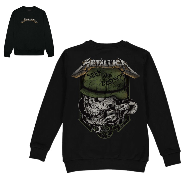 Sweater Basic Musik Metal || METAL Black Sabbath Sweater Crewneck || Pria &amp; Wanita Sz M - L - XL