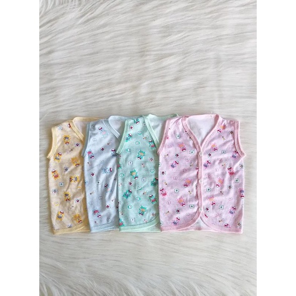 Baju Bayi /  Baju Bayi Motif / Singlet / Kaos Dalam Bayi / Singlet Kancing