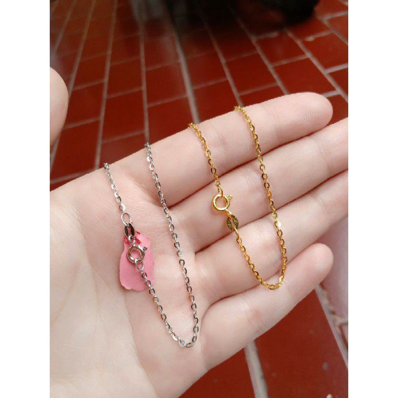 kalung anak rantai nori vensy+liontin hello kitty mp/perak asli silver 925 lapis emas/perhiasan fashion terbaru
