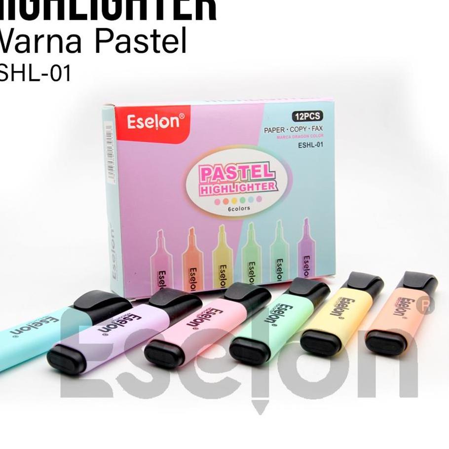 

■■■ 12pcs Stabilo pastel / Highlighter / Stabilo Eselon ESHL-01