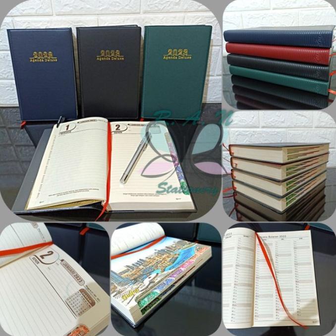 

AGENDA DELUXE 2023 PLANNER BUKU CATATAN HARIAN