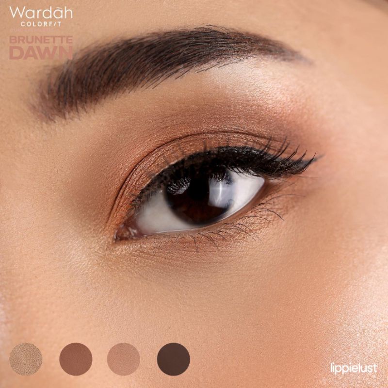 WARDAH Colorfit Quad Eye Palette 6gr