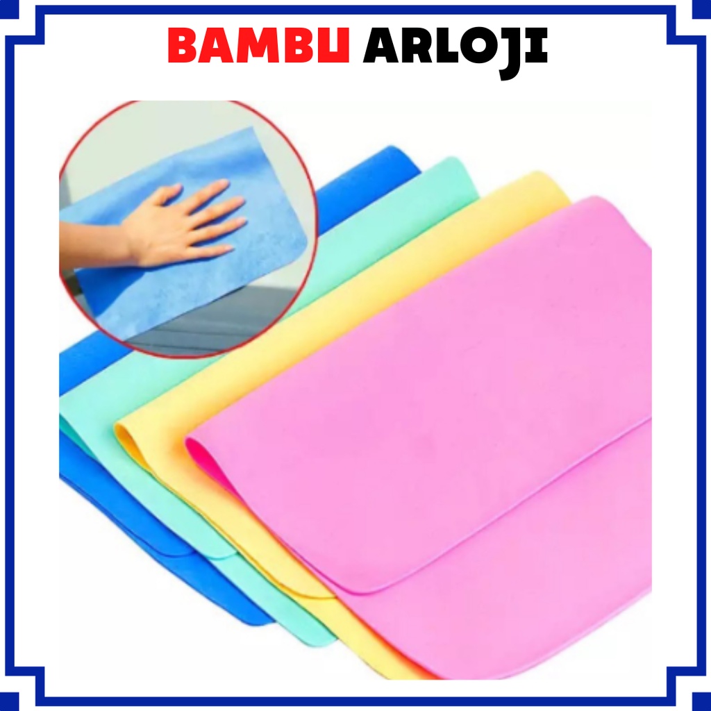 BAJ Kanebo Plas Chamois MONSTER Kain Lap Serat Sintetis Polos Refill PR048