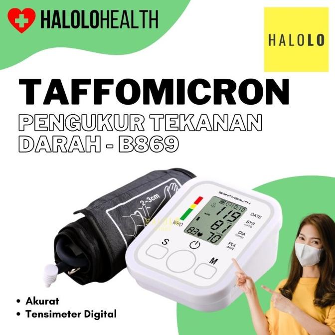 Tensimeter Digital TaffOmicron B869 Alat Ukur Tekanan Darah Tensi