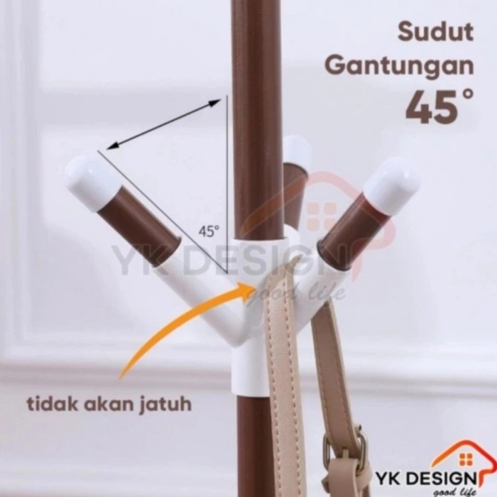 Stand Hanger Gantungan Topi Jaket