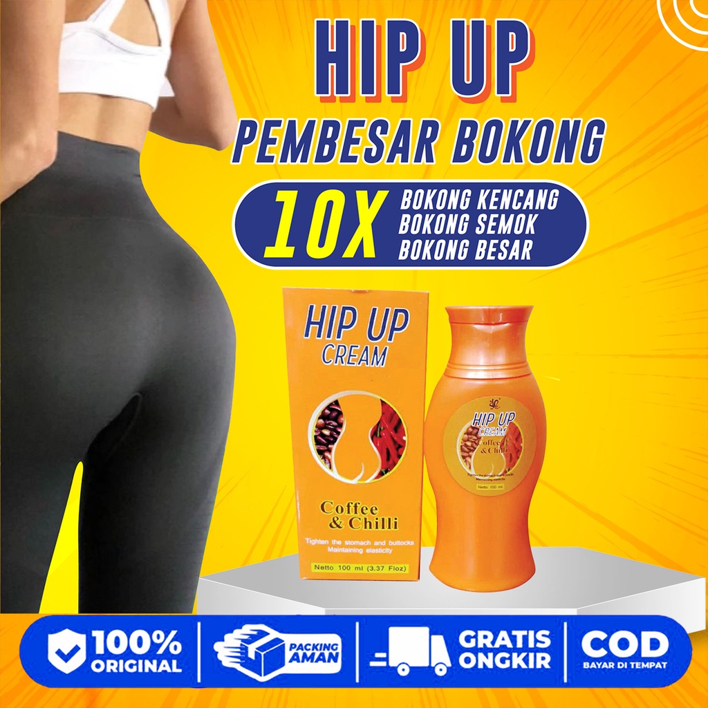 Pembesar Bokong Wanita Permanen HIP UP CREAM Pembesar Pantat / Bokong Ampuh Original BPOM By SYB