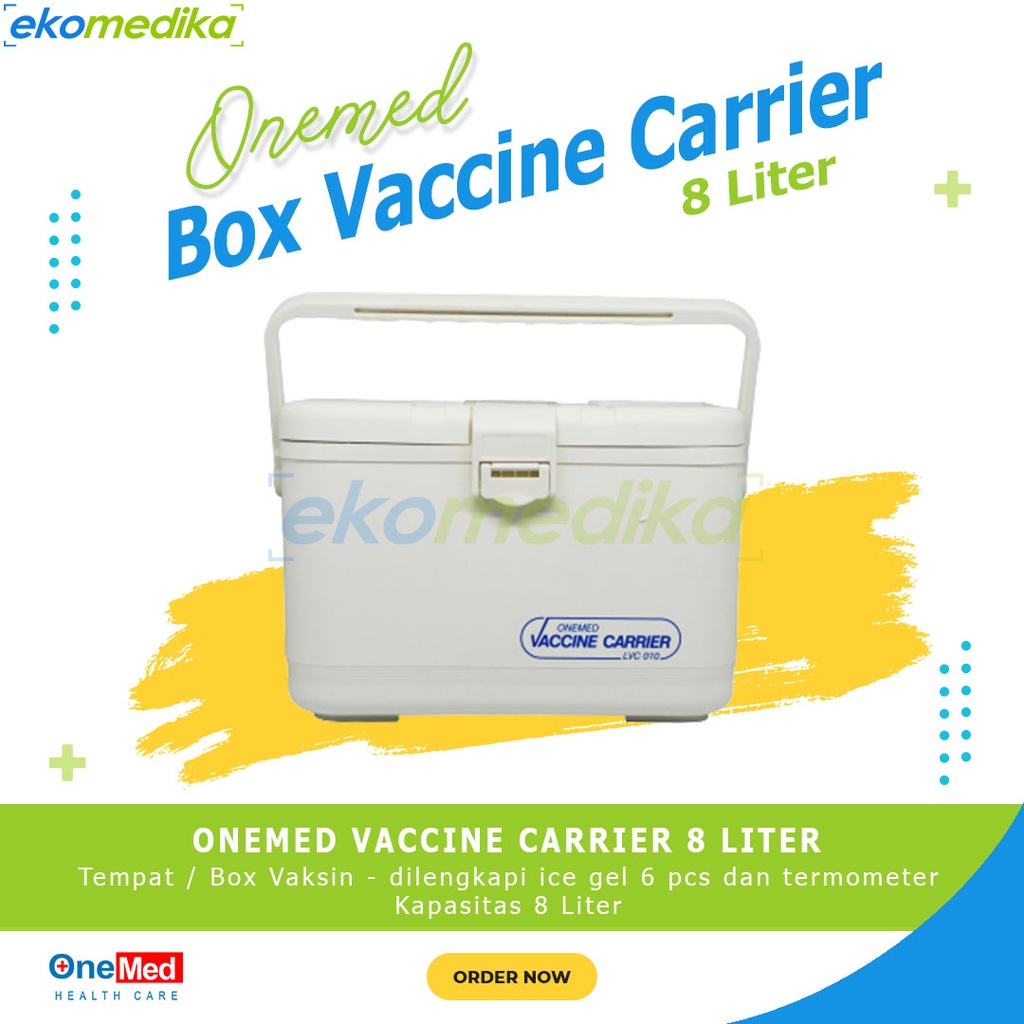 Vaccine Carrier 8 Liter Onemed Box Vaksin Cooler / ONEMED HTLL 1080