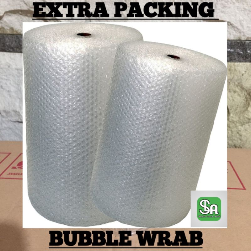 

Tambahan bublle wrab EXTRA AMAN // bubble wrab