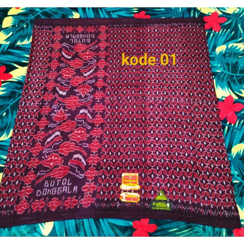 sarung DONGGALA botol jahit tengah