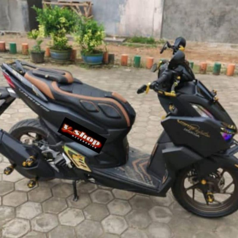 Sarung Cover Jok Variasi Vario 160 Led 150 Fi Kabur Old New 125 110 Predator