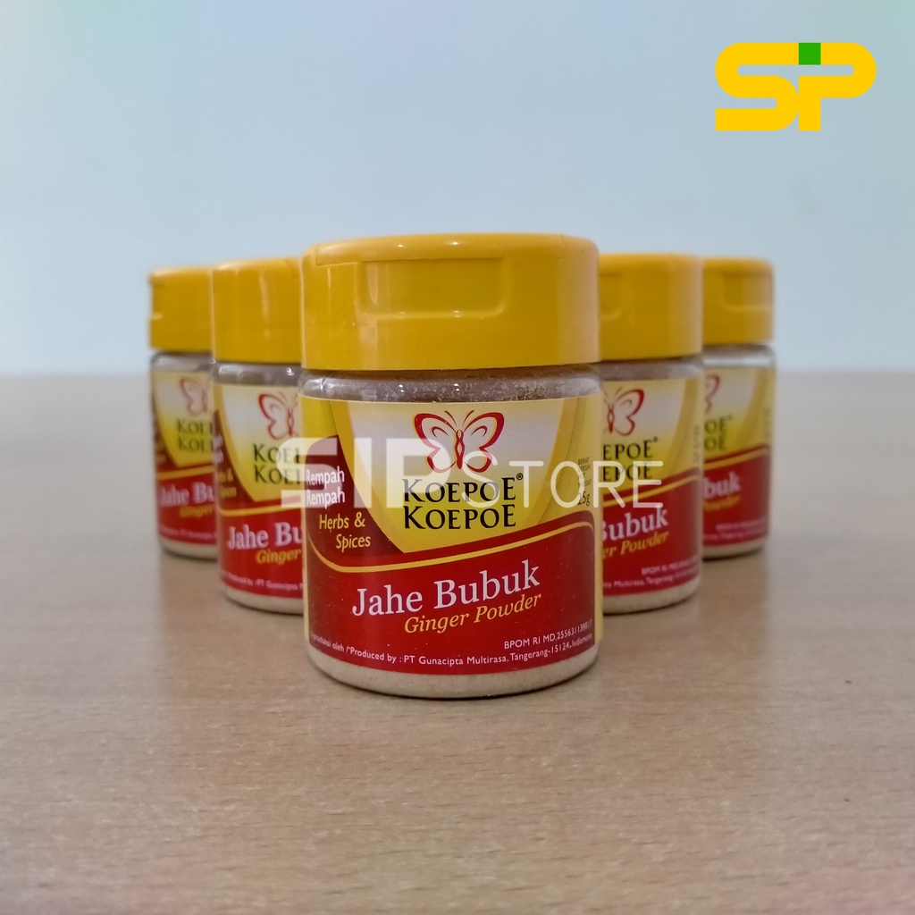 JAHE BUBUK Koepoe Koepoe 25gr / Bubuk Jahe Koepoe / Rempah Jahe / Ginger Powder 25 gr