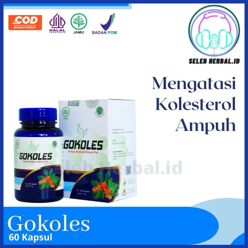 GOKOLES OBAT HERBAL KOLESTEROL AMAN TERPERCAYA DAN POPULER