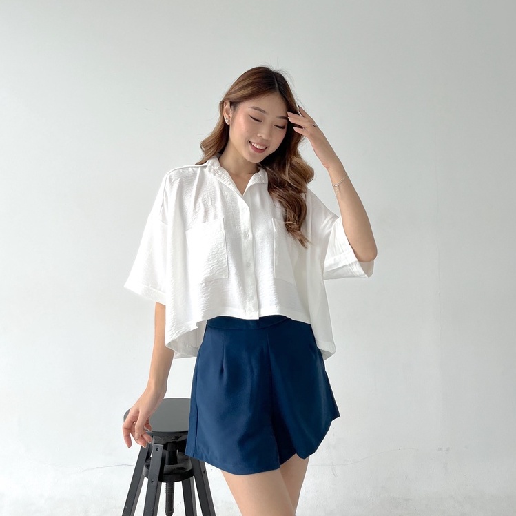 Sydney Loose Boxy Shirt / Blouse Wanita