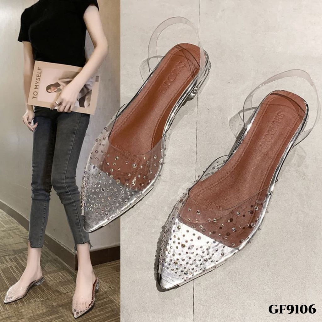 PRF Flat Shoes Swarozky Transparant Fashion GF9106