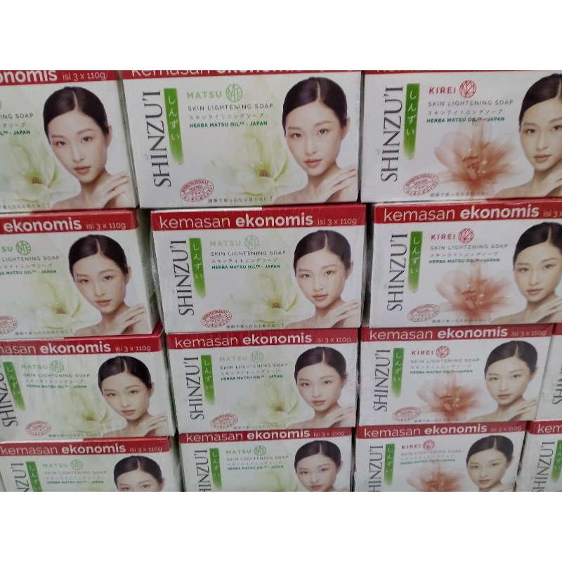 Shinzui Bar Soap Isi 3x110gr