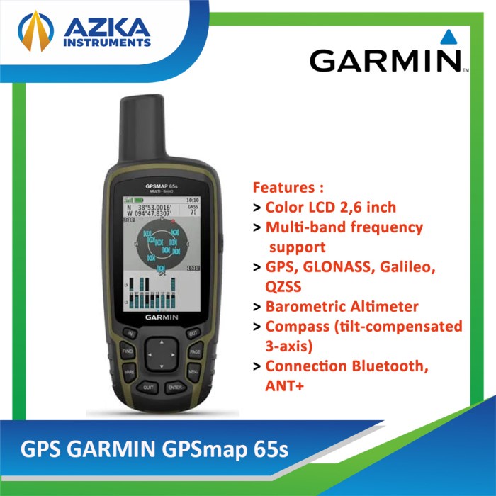 GPS GARMIN GPSmap 65s