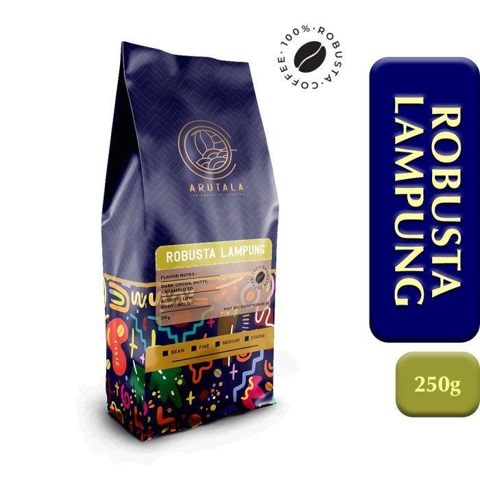 

Kopi-Bubuk- Arutala Kopi Lampung Robusta Coffee 250 Gram -Bubuk-Kopi