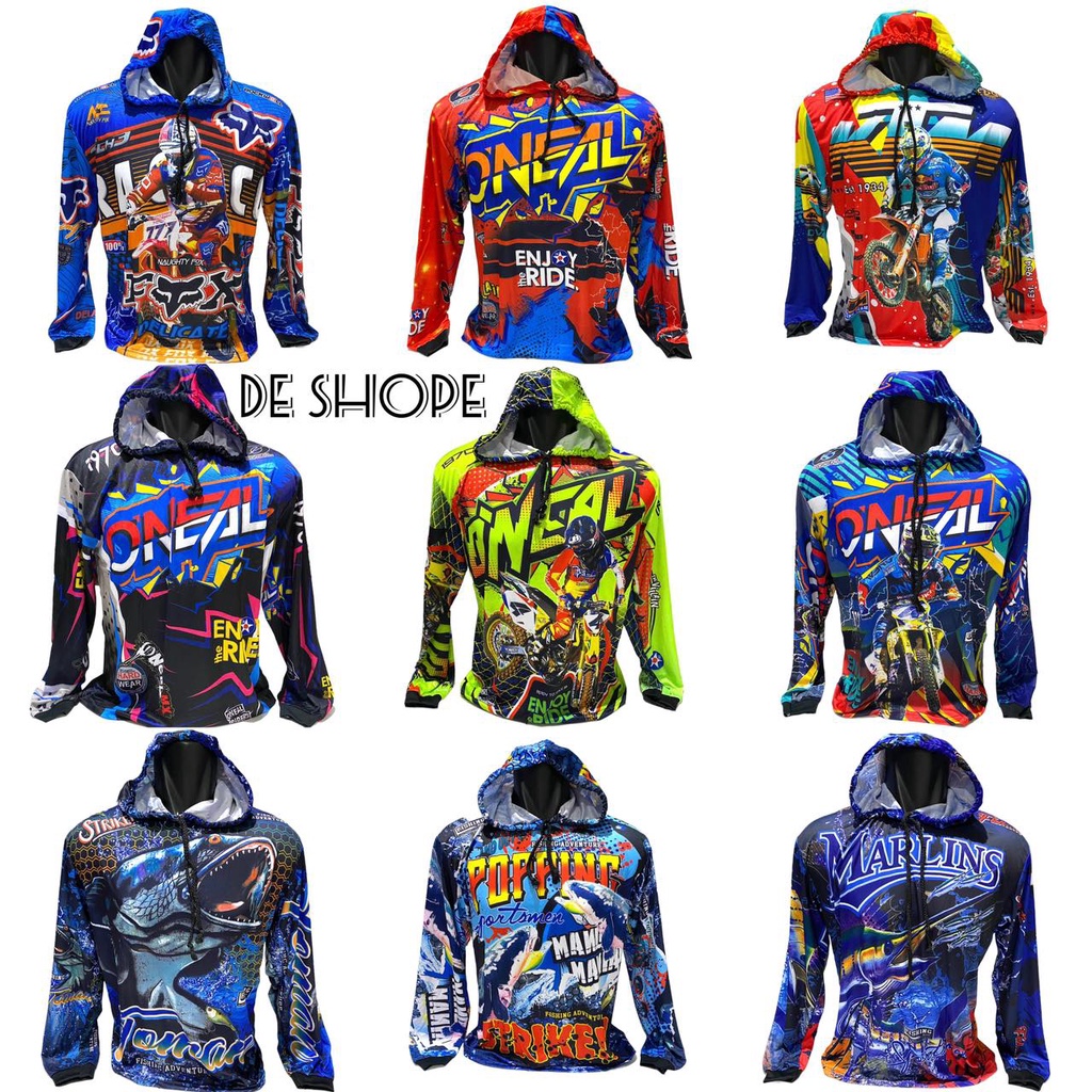 Jersey trail terbarU / baju mancing mania / baju motorcross dewasa