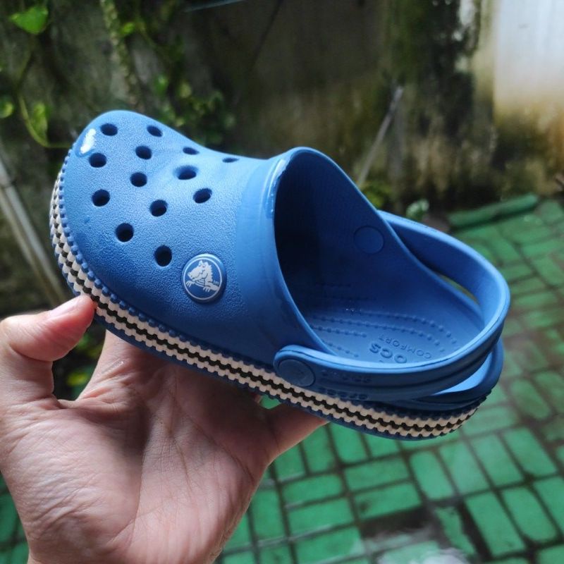 Crocs Kids Blue Size 10 original preloved