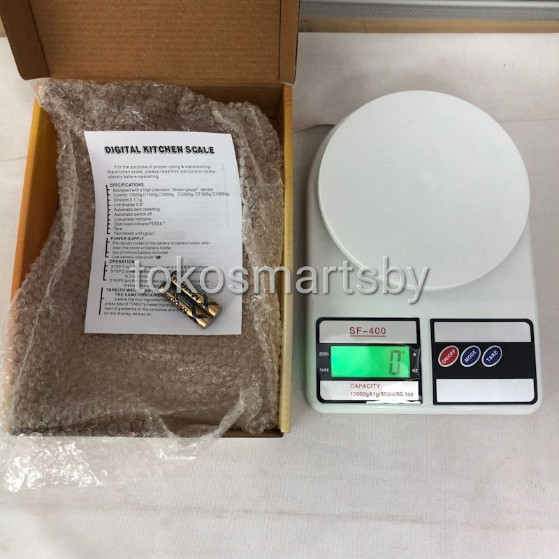 Timbangan Digital 10Kg SF 400 Dengan Lampu LED