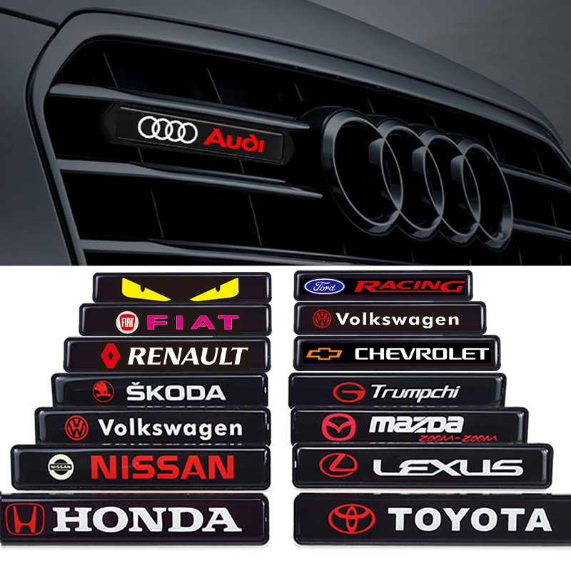 Lampu mid-net Mobil Dimodifikasi mid-net logo Mobil Lampu LED Siang Berjalan Lampu Hias Lampu strip Hias mid-net Mobil