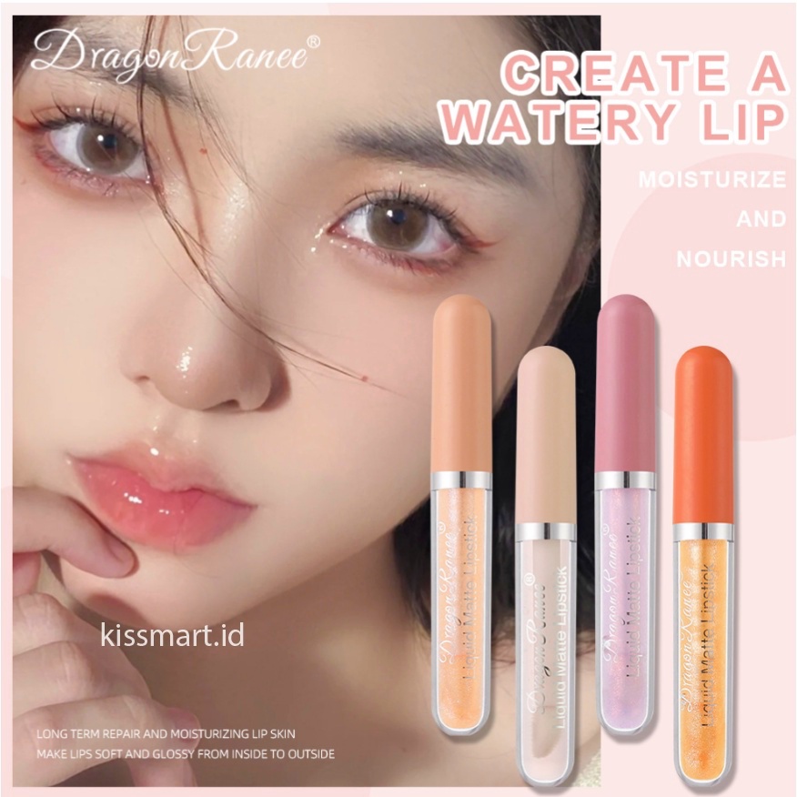 DRAGON RANEE Lip Gloss Macaron Glossy Makaron Lipgloss TD002