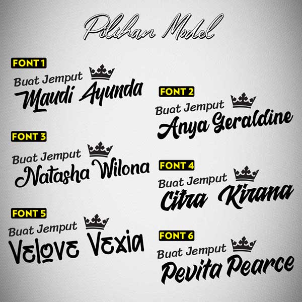 Stiker BUAT JEMPUT MAHKOTA Custom Nama King Queen / Sticker Kostum Nama Buat Jemput Mahkota King Queen / Stiker Buat Jemput Mahkota King Queen / Sticker Nama Buat Jemput Mahkota King Queen Glossy Waterproof / Sticker Hologram Nama Mahkota King Queen